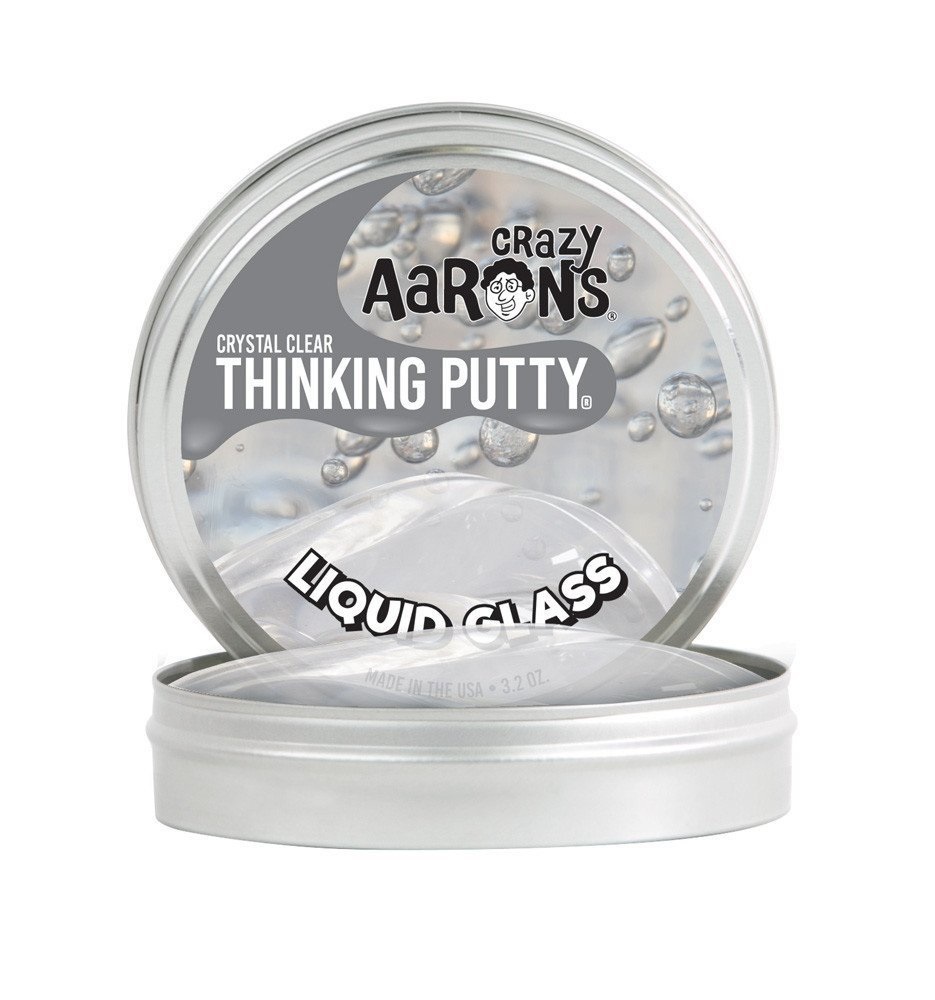Crazy Aaron's Crystal Clear Thinking Putty Fidget Toys